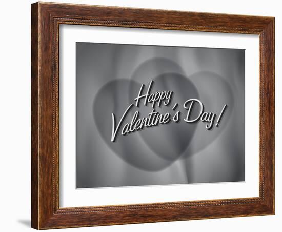 Movie Ending Screen - Valentine's Day-Real Callahan-Framed Art Print
