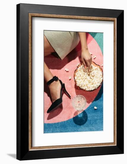 Movie Night #02-1x Studio III-Framed Photographic Print