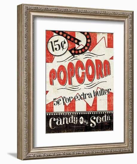 Movie Night II-Pela Design-Framed Art Print