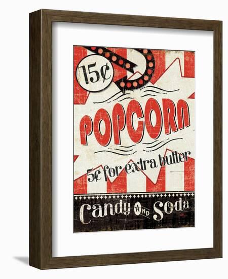 Movie Night II-Pela Design-Framed Art Print