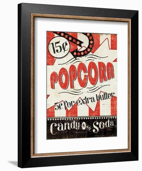 Movie Night II-Pela Design-Framed Art Print