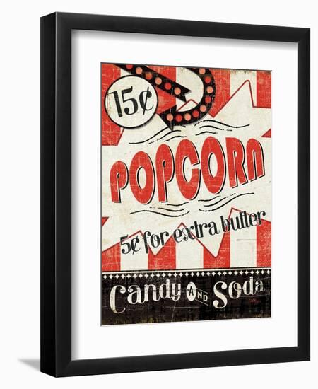 Movie Night II-Pela Design-Framed Art Print