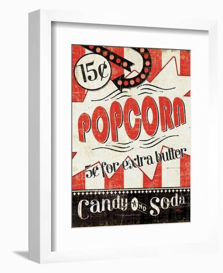 Movie Night II-Pela Design-Framed Art Print