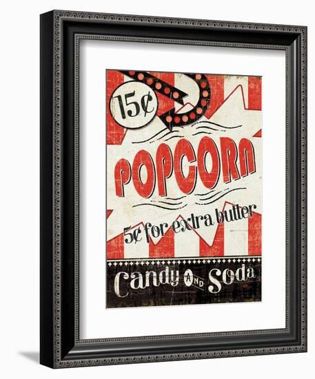 Movie Night II-Pela Design-Framed Art Print