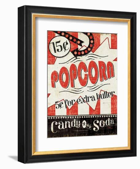 Movie Night II-Pela Design-Framed Art Print