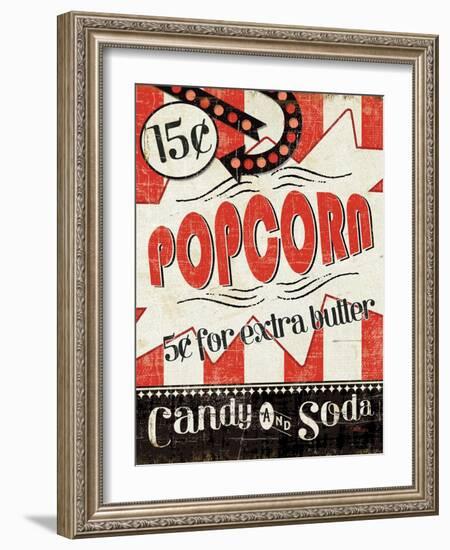 Movie Night II-Pela Design-Framed Art Print