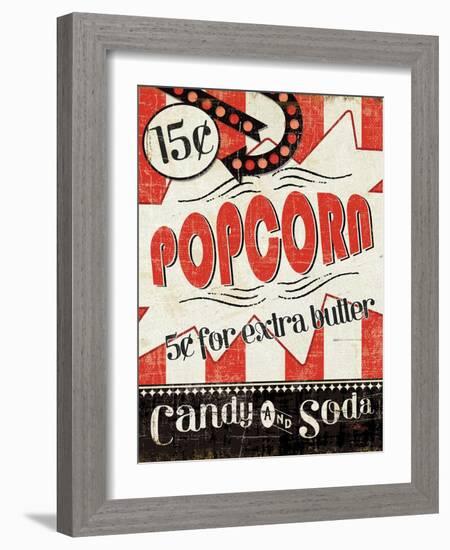 Movie Night II-Pela Design-Framed Art Print