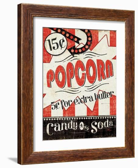 Movie Night II-Pela Design-Framed Art Print