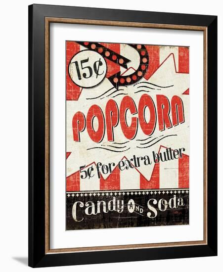 Movie Night II-Pela Design-Framed Art Print