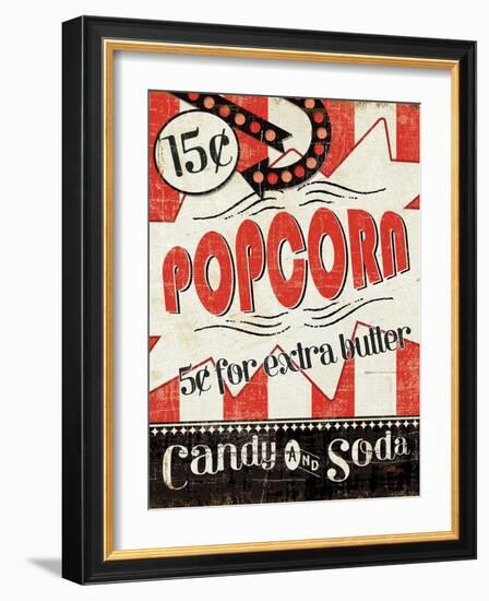 Movie Night II-Pela Design-Framed Art Print