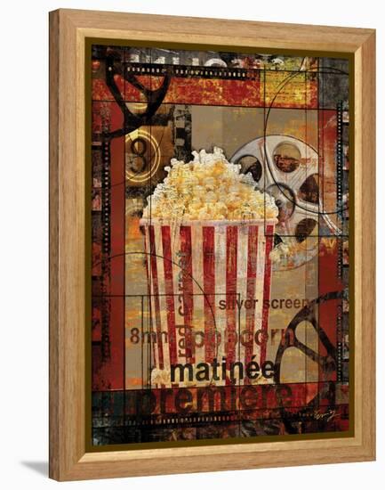 Movie Popcorn-Eric Yang-Framed Stretched Canvas