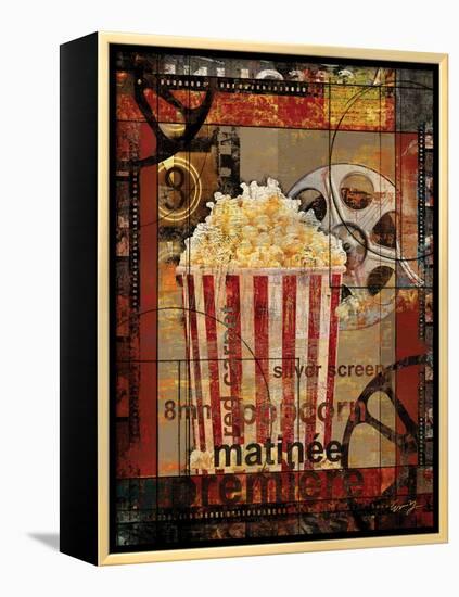 Movie Popcorn-Eric Yang-Framed Stretched Canvas