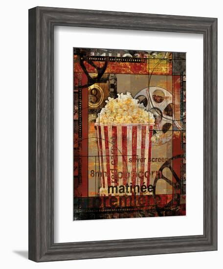 Movie Popcorn-Eric Yang-Framed Art Print