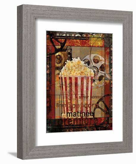 Movie Popcorn-Eric Yang-Framed Art Print