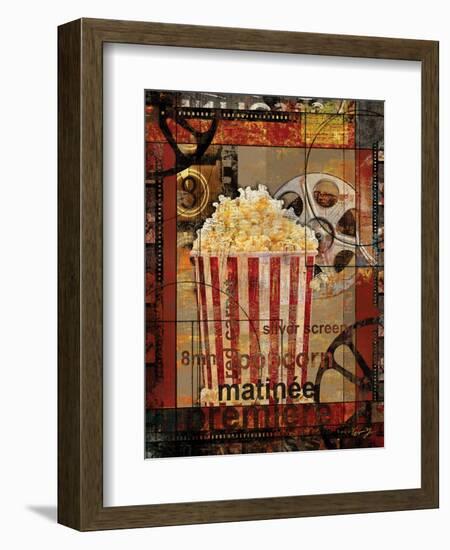 Movie Popcorn-Eric Yang-Framed Art Print