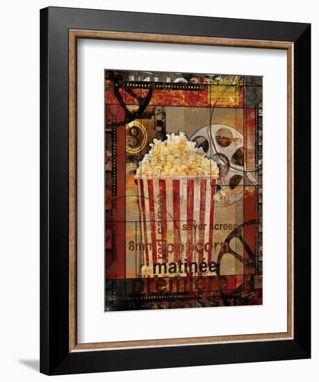 Movie Popcorn-Eric Yang-Framed Art Print