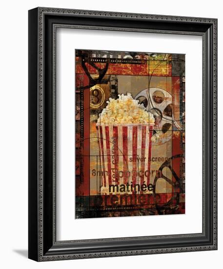 Movie Popcorn-Eric Yang-Framed Art Print