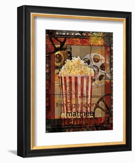 Movie Popcorn-Eric Yang-Framed Art Print