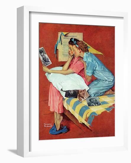 "Movie Star", February 19,1938-Norman Rockwell-Framed Giclee Print