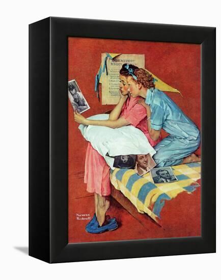 "Movie Star", February 19,1938-Norman Rockwell-Framed Premier Image Canvas