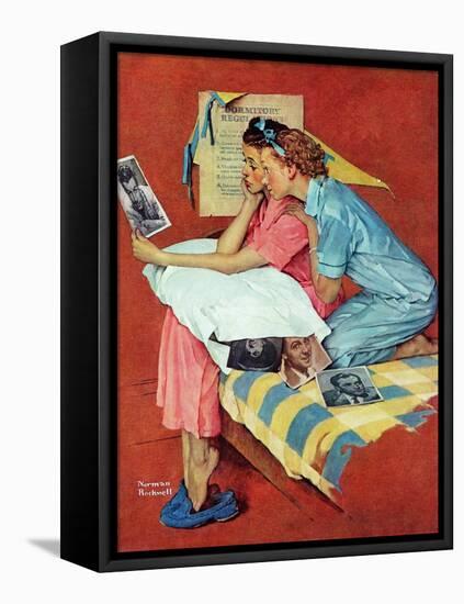 "Movie Star", February 19,1938-Norman Rockwell-Framed Premier Image Canvas