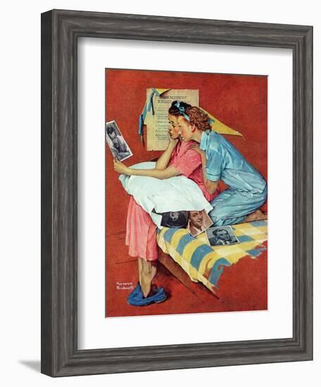 "Movie Star", February 19,1938-Norman Rockwell-Framed Giclee Print