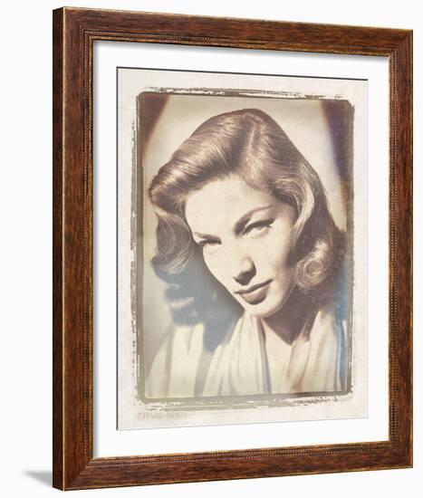 Movie Star II - Lauren Bacall-The Vintage Collection-Framed Giclee Print