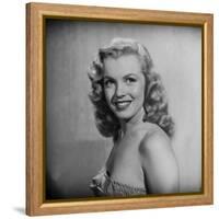 Movie Starlet Marilyn Monroe Posing in Studio-J. R. Eyerman-Framed Premier Image Canvas