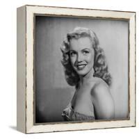 Movie Starlet Marilyn Monroe Posing in Studio-J. R. Eyerman-Framed Premier Image Canvas