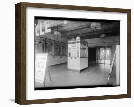 Movie Theater Lobby-Dick Whittington Studio-Framed Photographic Print