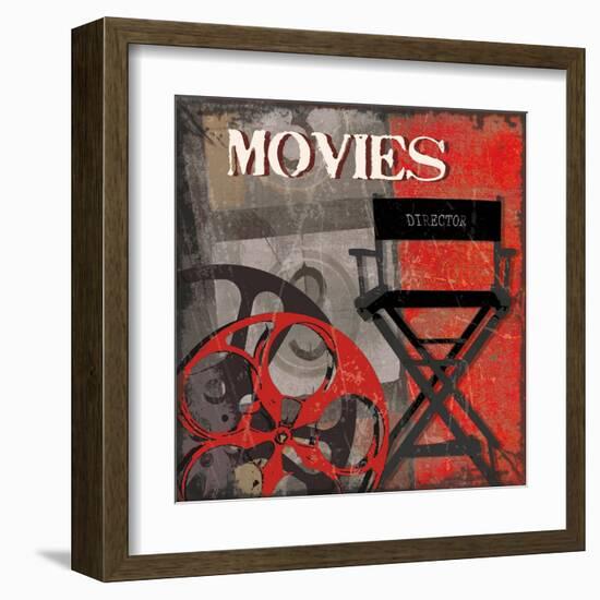 Movie Time-Sandra Smith-Framed Art Print