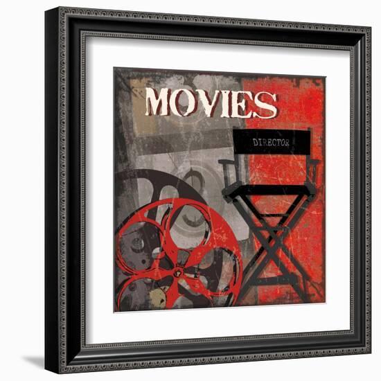 Movie Time-Sandra Smith-Framed Art Print