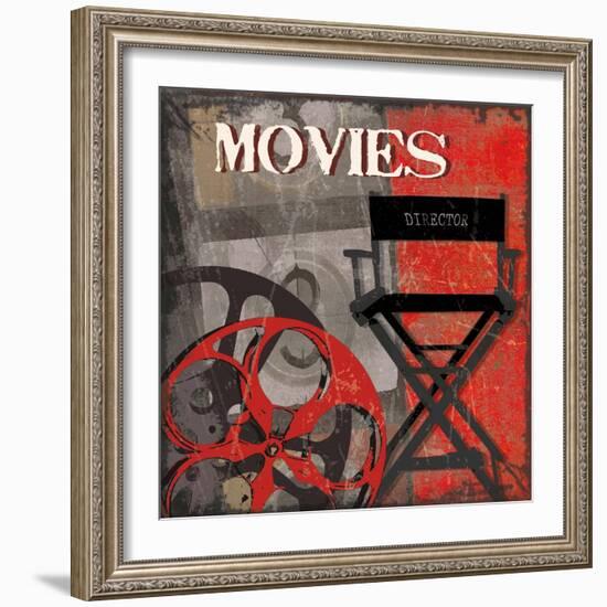 Movie Time-Sandra Smith-Framed Art Print