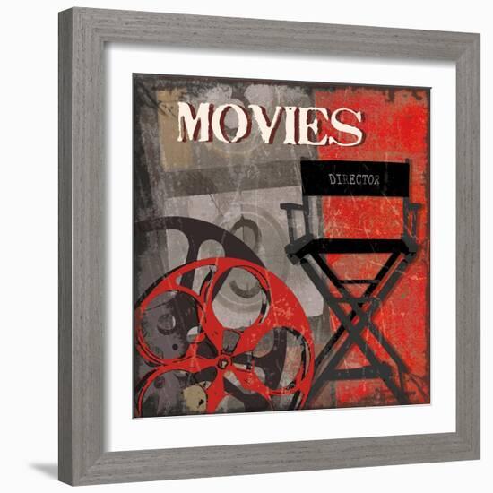 Movie Time-Sandra Smith-Framed Art Print