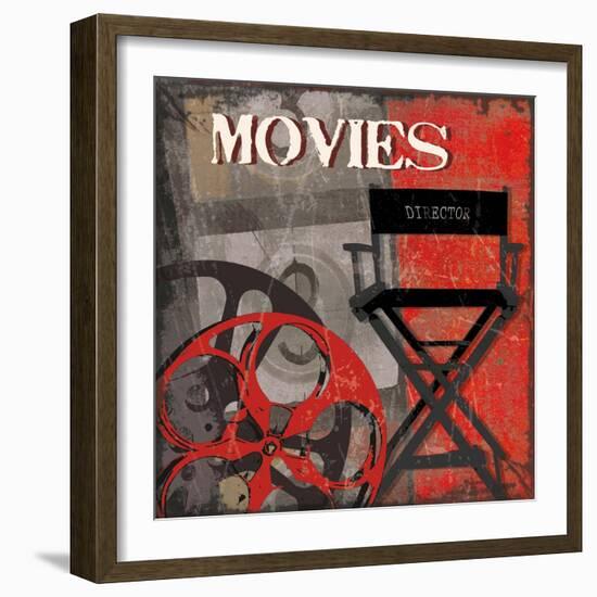 Movie Time-Sandra Smith-Framed Art Print