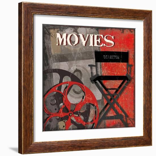 Movie Time-Sandra Smith-Framed Art Print