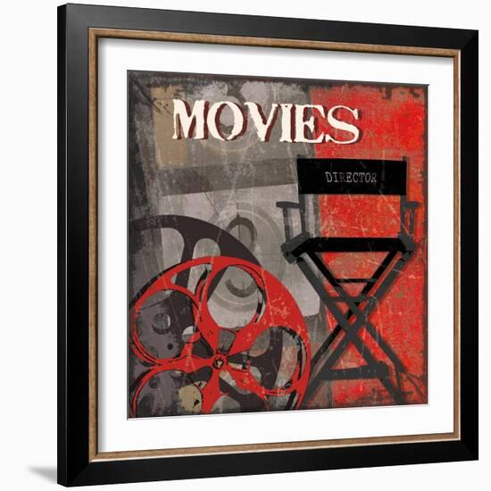 Movie Time-Sandra Smith-Framed Art Print