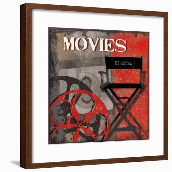 Movie Time-Sandra Smith-Framed Art Print