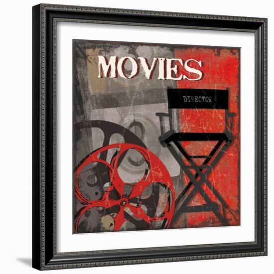 Movie Time-Sandra Smith-Framed Art Print