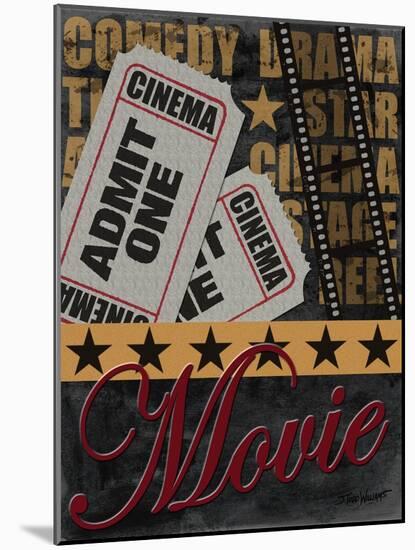 Movie-Todd Williams-Mounted Art Print