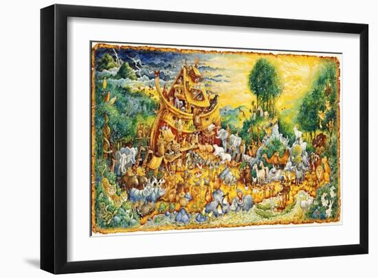 Moving Day-Bill Bell-Framed Giclee Print