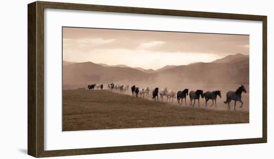 Moving Forward-Jorge Llovet-Framed Giclee Print