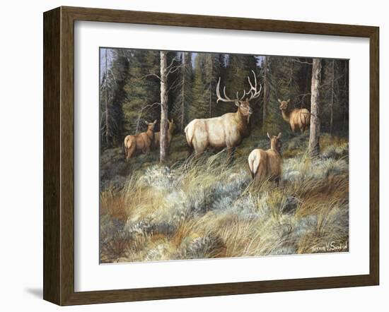 Moving in to Cover-Trevor V. Swanson-Framed Giclee Print