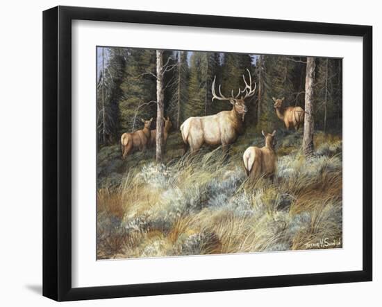 Moving in to Cover-Trevor V. Swanson-Framed Giclee Print