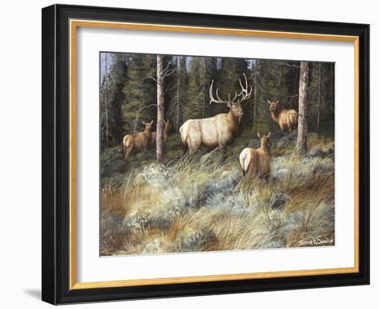 Moving in to Cover-Trevor V. Swanson-Framed Giclee Print