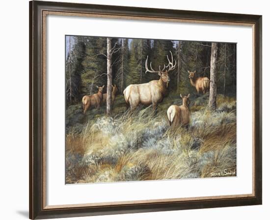 Moving in to Cover-Trevor V. Swanson-Framed Giclee Print