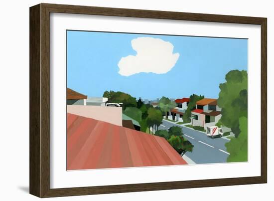 Moving, New town, 2017-Hiroyuki Izutsu-Framed Giclee Print