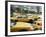 Moving New York Taxis, Manhattan, New York, United States of America, North America-Purcell-Holmes-Framed Photographic Print