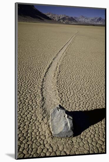 Moving Rocks Number 2 , Death Valley-Steve Gadomski-Mounted Photographic Print