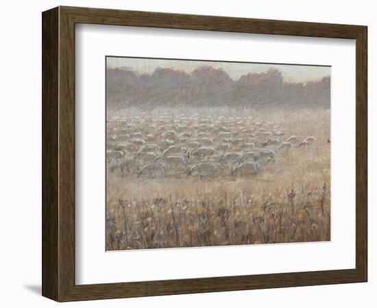 Moving the Flock-Lincoln Seligman-Framed Giclee Print